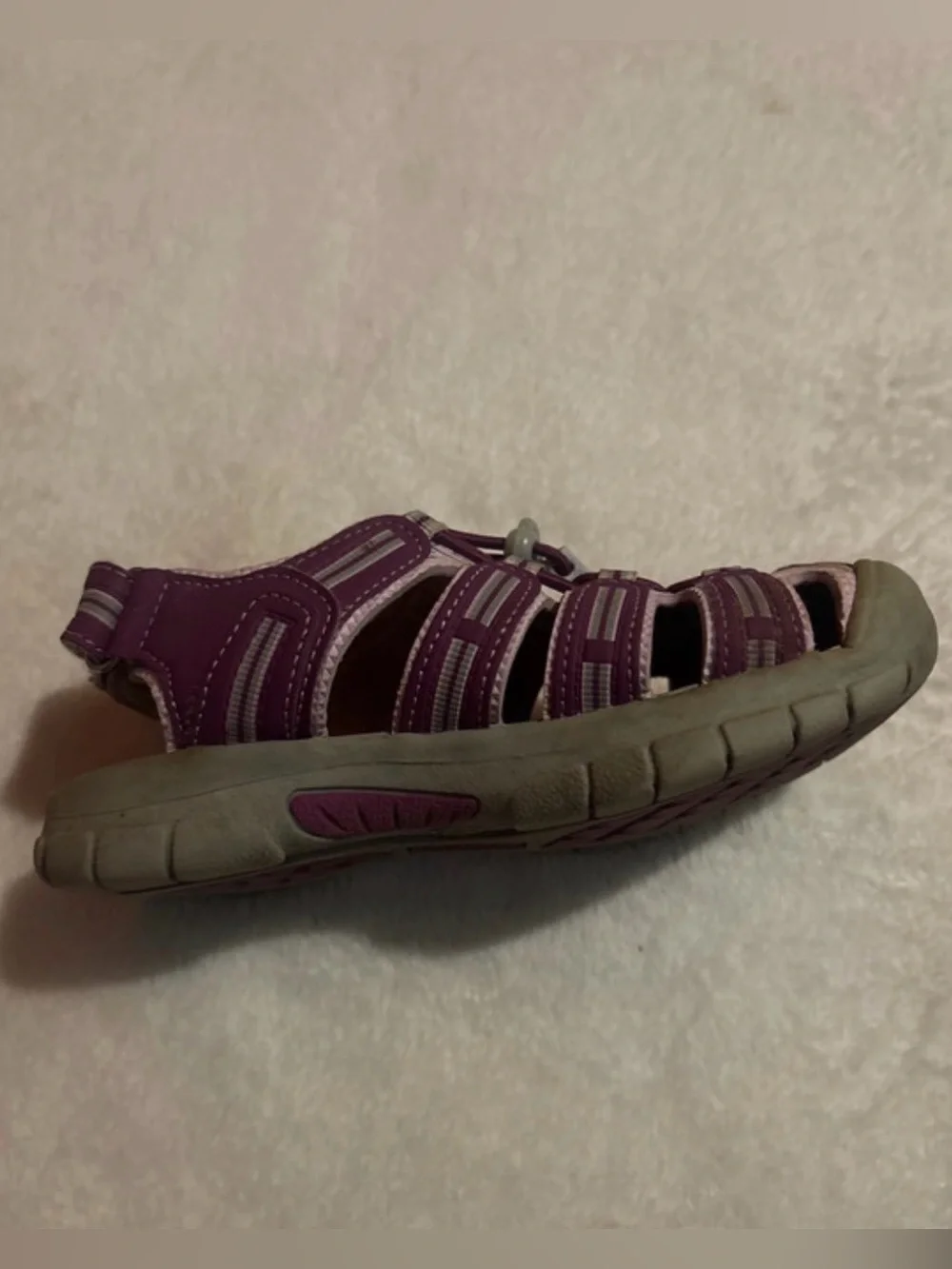 Kids Purple Sport Sandals - Khombu